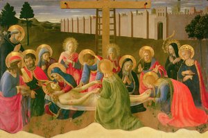 Lamentación sobre Cristo Muerto, 1436-41